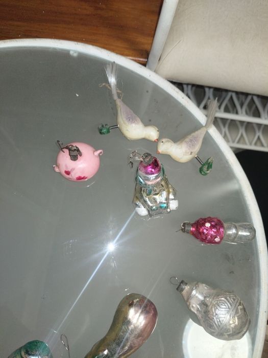 Новорічні прикраси іграшки ссср