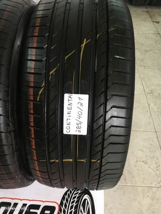 2 pneus continental como novos 285-40r21 - oferta da entrega 160 EUROS