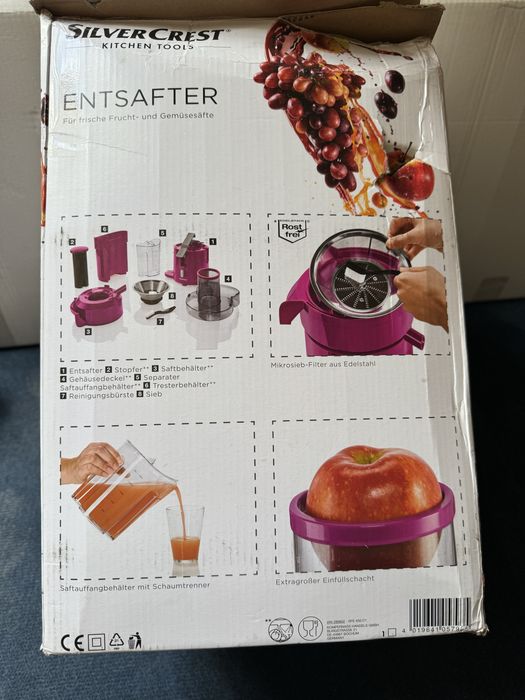 Sokowirówka SilverCrest nowa