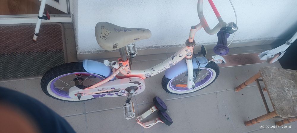 ROWER TABOU 14" dla dziewczynki