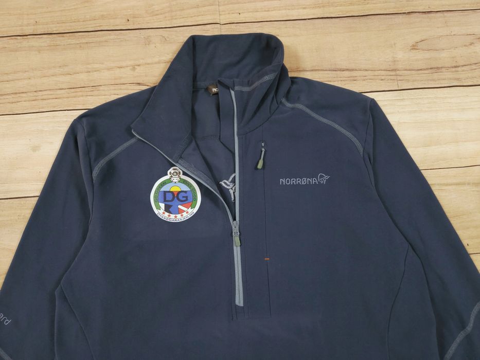 NORRONA Svalbard Warm1 Bluza Męska Half Zip r. L