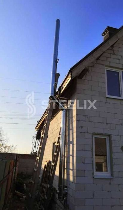 Димохідні системи з нержавіючої сталі сендвіч труби Steelix