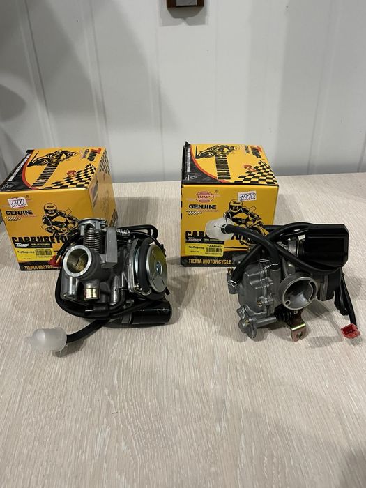 Карбюратори на альфу/дельту 50,70,110 та скутера 150,60 4Т ,хонда діо