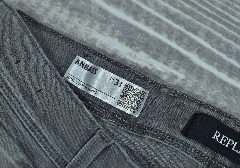 Replay Hyperflex Anbass Slim Fit Męskie Spodnie Jeansy W31 L32