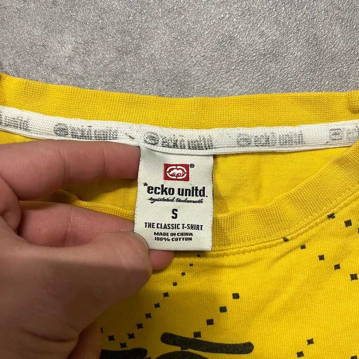 Vintage Koszulka Ecko Unltd T-Shit Big Logo Rap Hip Hop Baggy Style
