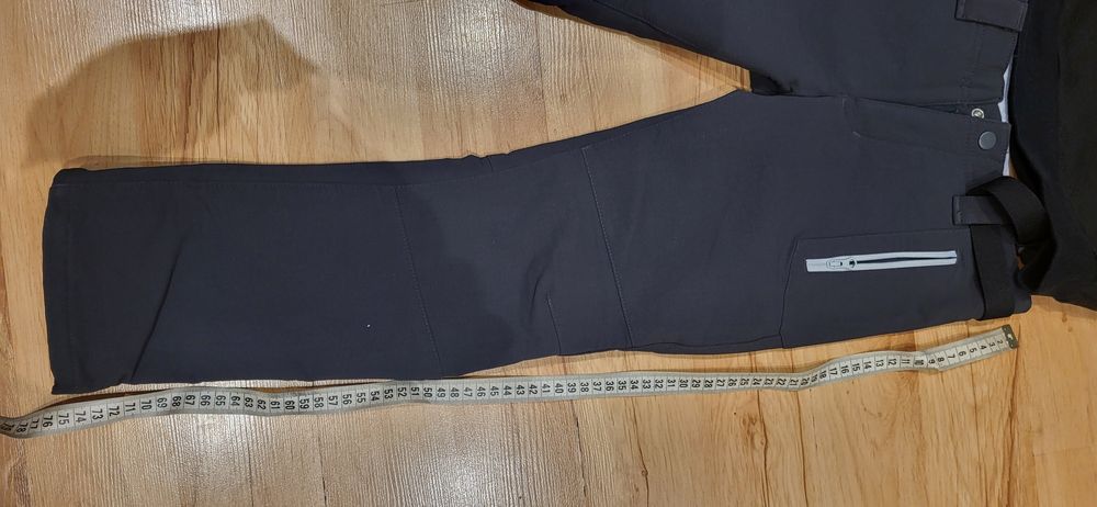 Spodnie narciarskie na zimę i bluza nike