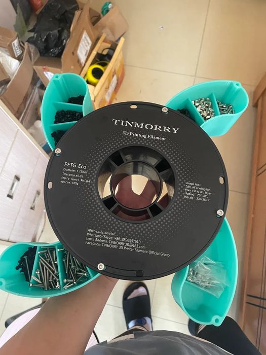 Caixa Organizadora para Bobines de Filamento PETG