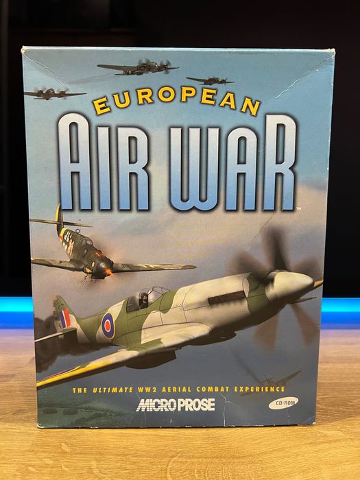 European Air War (PC EN 1998) BIG BOX kompletne premierowe wydanie