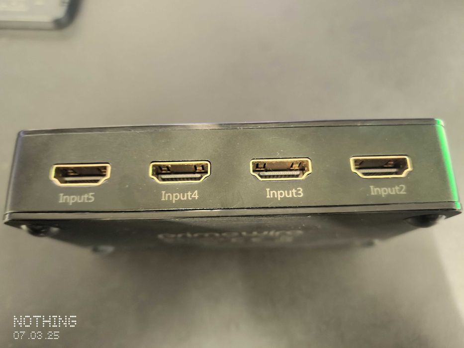 Switch hdmi 1x5  prime wire