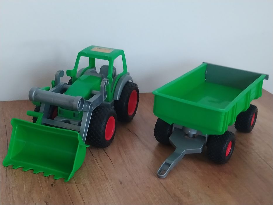 WAWER Traktor z turem, gumowe koła stan Bardzo Dobry