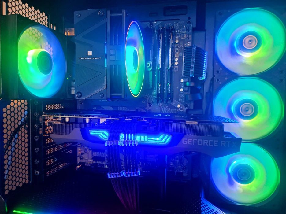 PC Gaming i5 11400F • RTX 3070 Ti • 32GB 2400MHz • 1TB SSD • ARGB • Lian Li