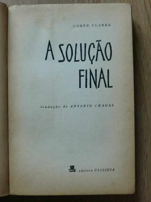 A Solução Final de Comer Clarke