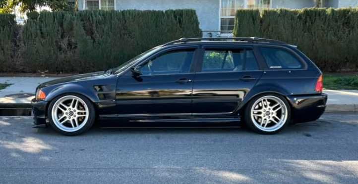 BMW E46 Sedan poszerzenia Przód Wide Body Kit Drift Daily 50 mm