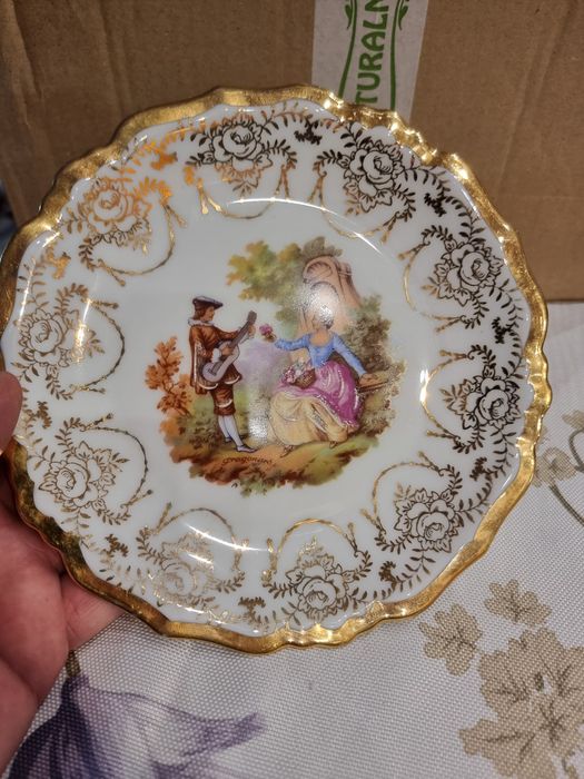 Talerzyk porcelanowy Limoges Francja