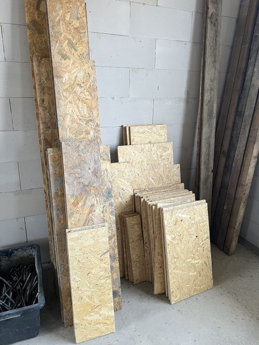 Płyty OSB 22mm, szalunkowe, wieniec