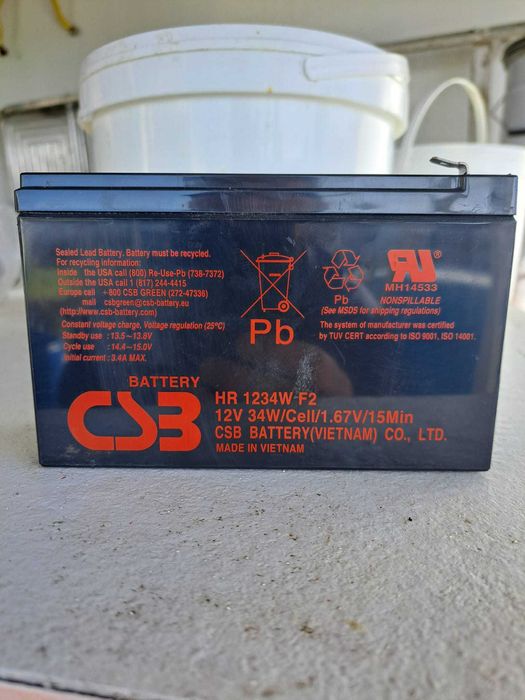 Bateria 12V 9Ah CS3 HR1234W F2