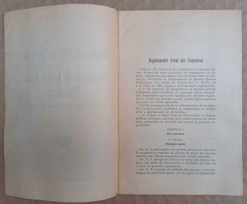 4 Regulamentos da Santa Casa da Misericórdia de Lisboa 1963 e 1967