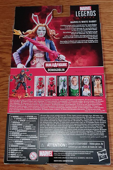 Marvel Legends Demogoblin Wave -  White Rabbit