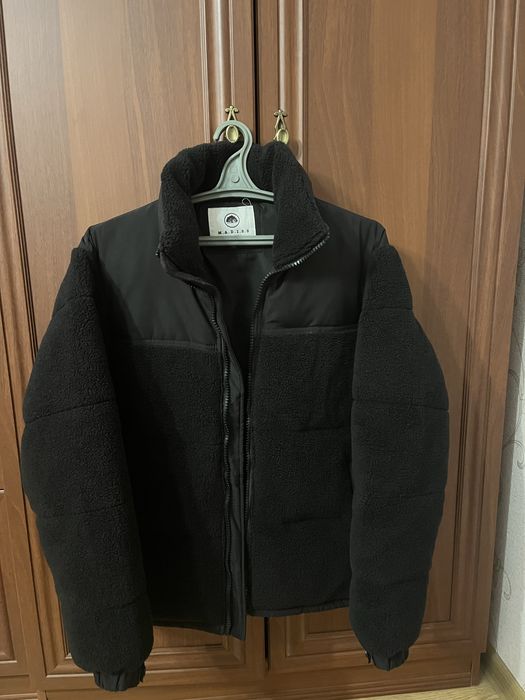 Зимова куртка, чоловіча, чорна