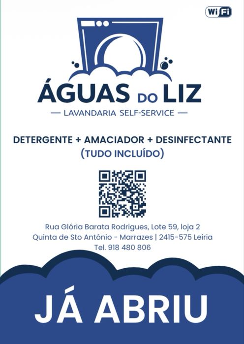 Servicos  lavandaria aguas do liiz
