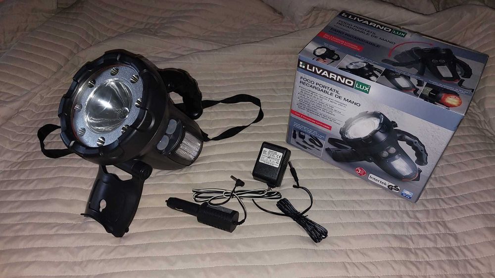 Lanterna Recarregável 12V / Casa Jardim e Auto Livarno Lux