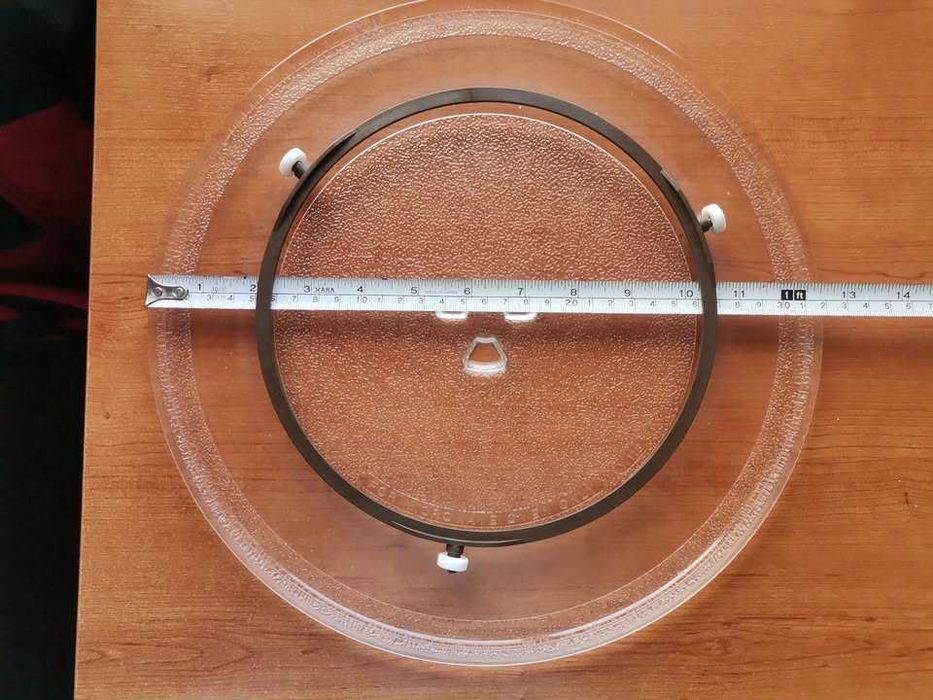 Prato microondas 32 cm e suporte para prato (LG)