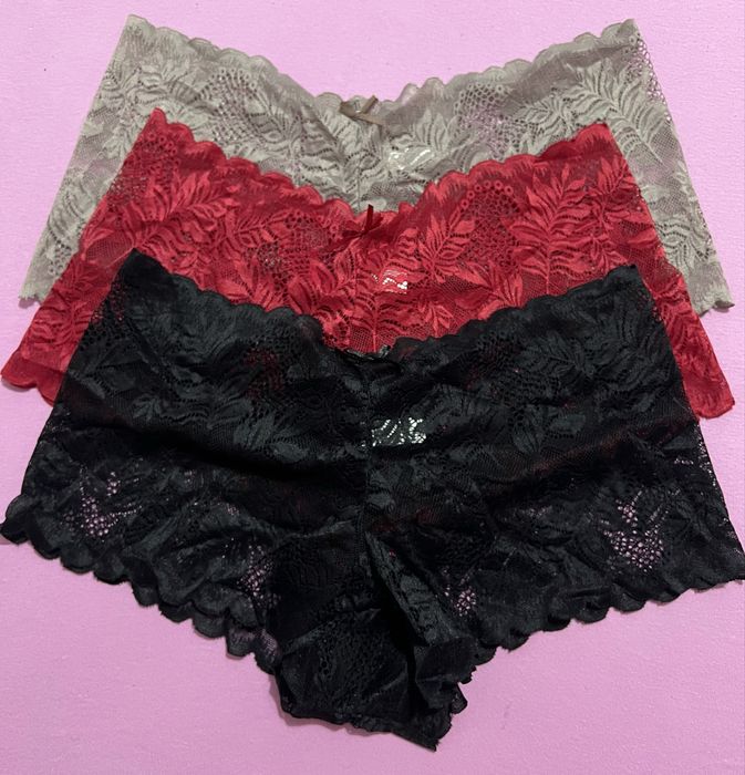 Набір нових мереживних трусиків, розмір XL