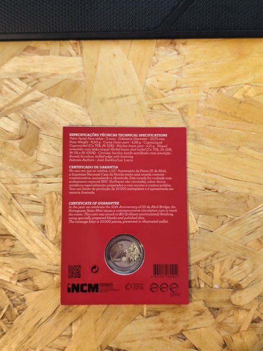 BNC - 2 € ponte 25 de Abril