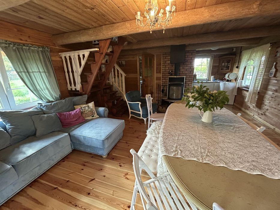 Wynajmę drewniany domek z jacuzzi ( sylwester juz zajety)