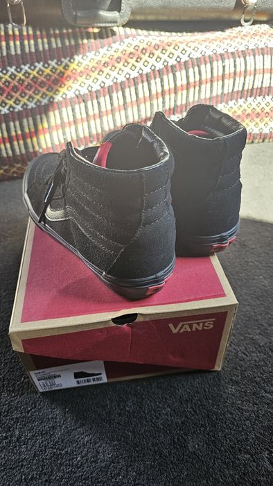VANS SK8 Hi Pretas T40 novas na caixa