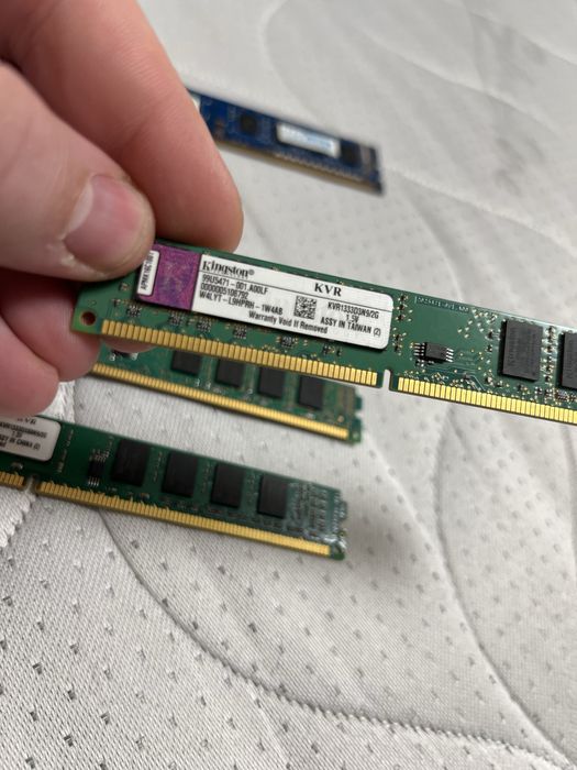 Оперативна пам'ять, RAM, 8GB ddr3, (4x2), оперативка, 4 планки