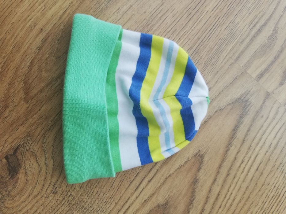 Czapeczka niemowlęca dla wcześniaka noworodka dziewczynki chłopca r.36
