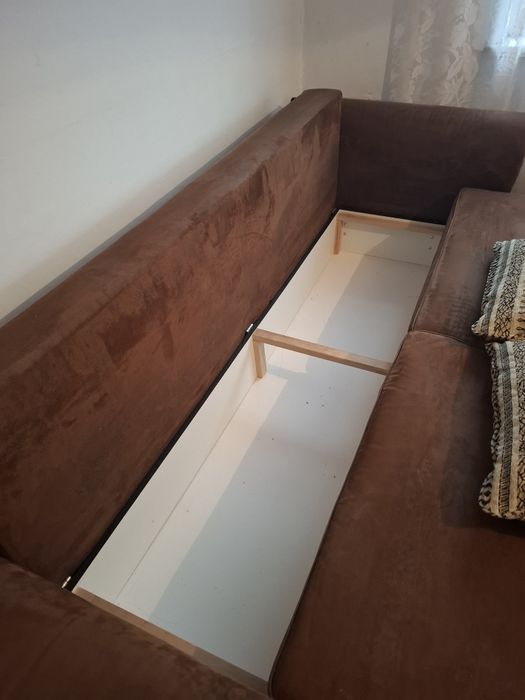 Wersalka i fotel, z funkcją spania, wygodna sofa, kanapa