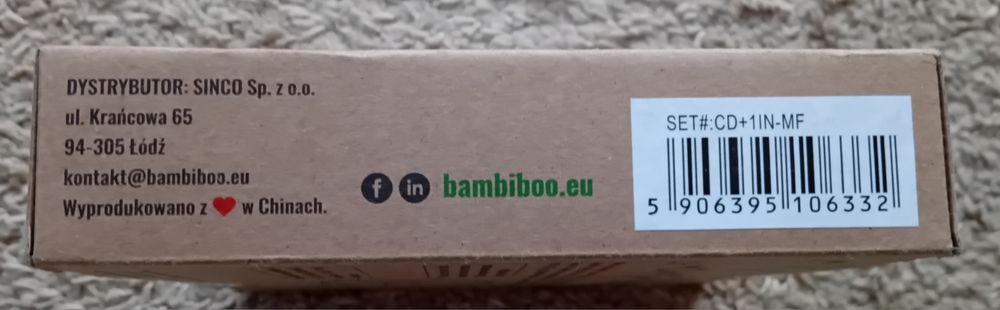 Pieluszka wielorazowa Bambiboo + wkład