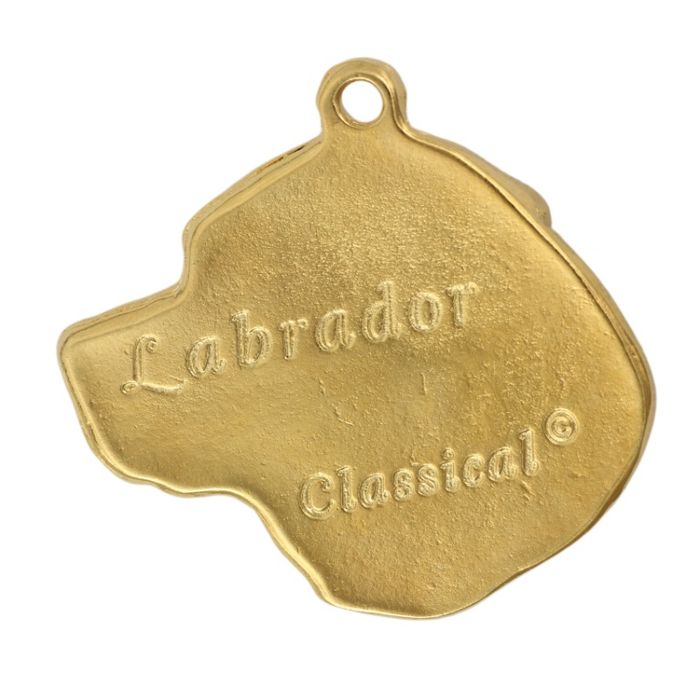 Labrador Retriever naszyjnik pozłocony Art-Dog