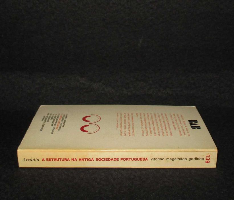 Livro A Estrutura na Antiga Sociedade Portuguesa Magalhães Godinho