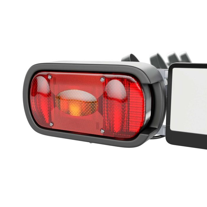 Bagażnik Rowerowy Platforma Na Hak 4 Rowery Amos Tytan 13Pin Uchylny