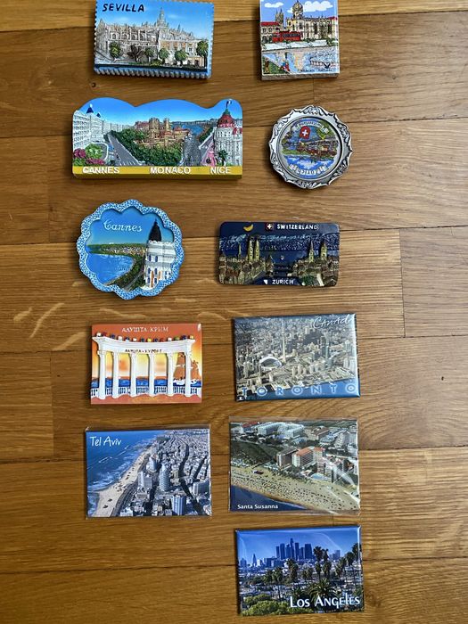 Магнитики сувенирные