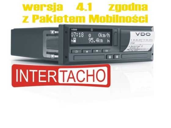 Tachograf Siemens VDO 4.1 NOWY Pakiet Mobilność  2 generacji  PROMOCJA