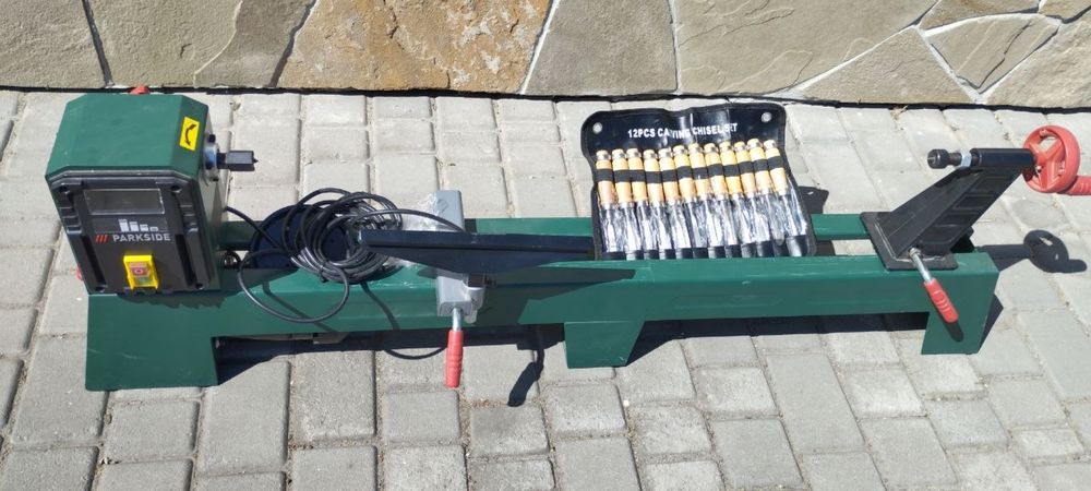 Токарний верстат по дереву Parkside PDB 100 A1 (400 Вт)