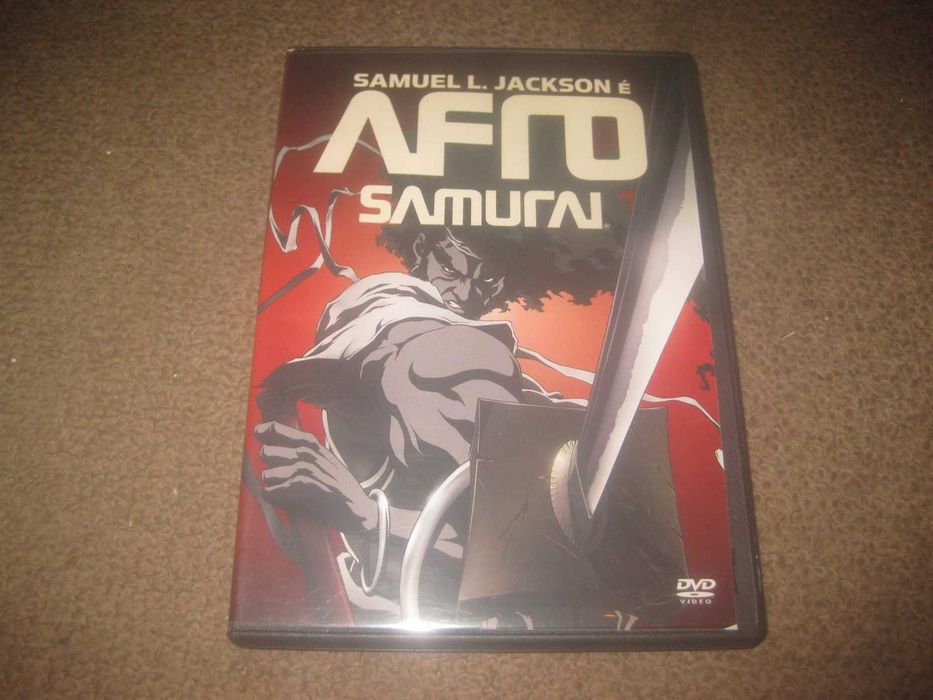 DVD "Afro Samurai" com Samuel L. Jackson (Voz) Raro!