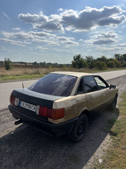 AUDI 80 b3 газ/бензин на ходу технічно справна