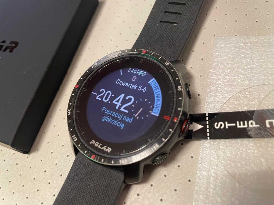 Smartwatch pulsometr POLAR GRIT X PRO Black DLC