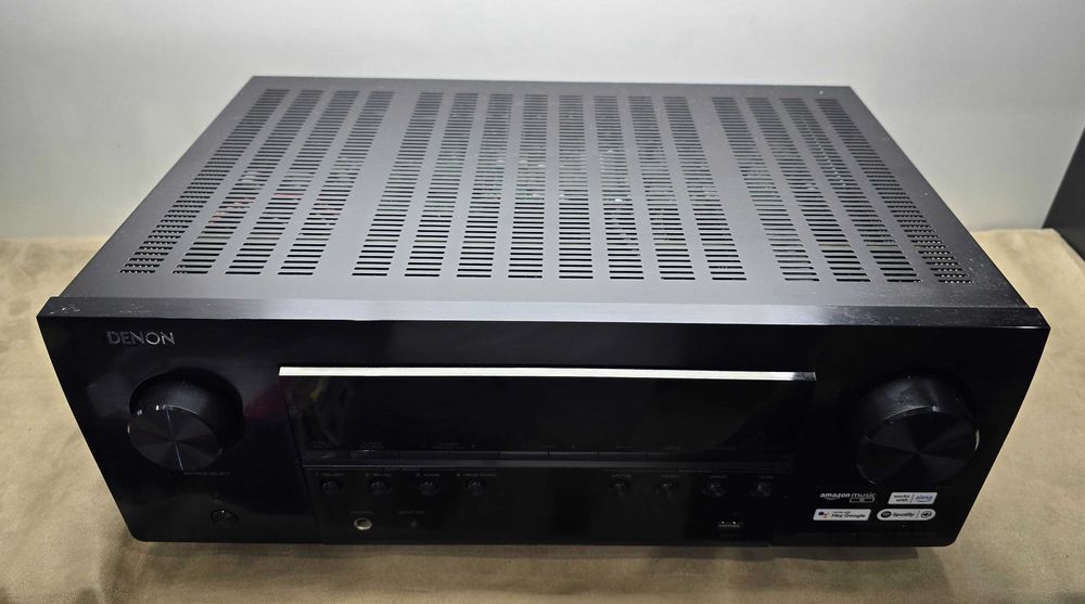 Amplituner Denon AVR-S970H 7.2-kanałowy Dolby Atmos DTS X Wi-Fi Bluetooth AirPlay Czarny