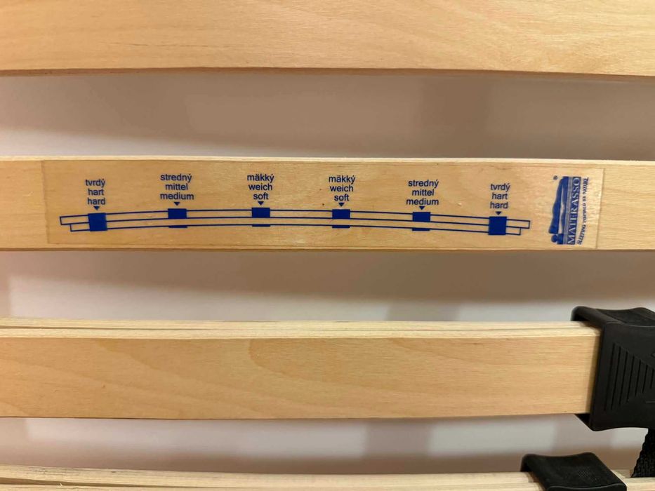 Dwa stelaże do łóżka 200x80x5 - Double T5 Materasso regulacja twardość