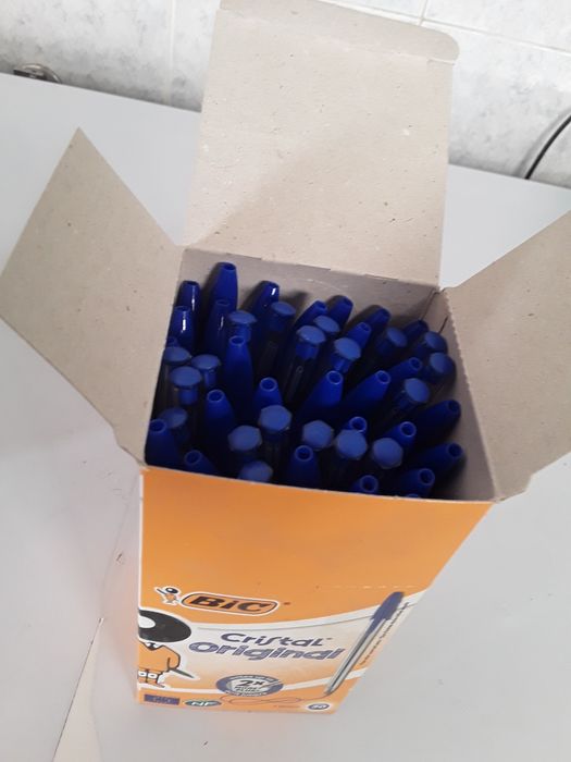 5 Caixas canetas BIC