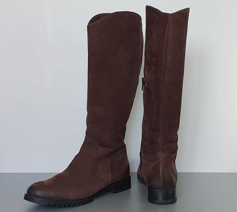 Замшеві чоботи єврозима р.37