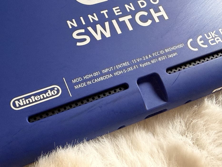 Nintendo Switch Lite Niebieski, z zasilaczem Kraków Prądnik Biały