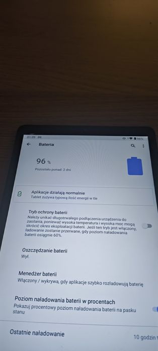 Tablet Lenovo stan bdb