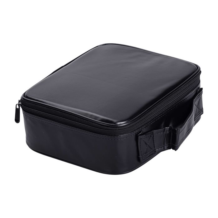 Дорожня косметичка органайзер з LED дзеркалом 26×22×9 см